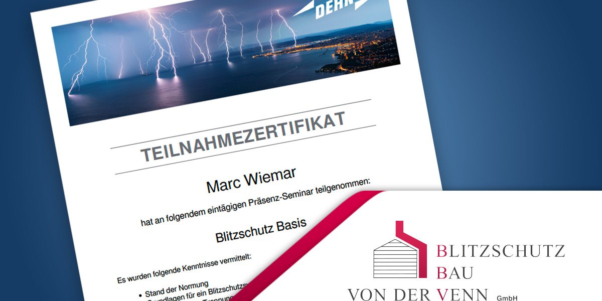 dehn-teilnahmezertifikat-blitzschutz-basis
