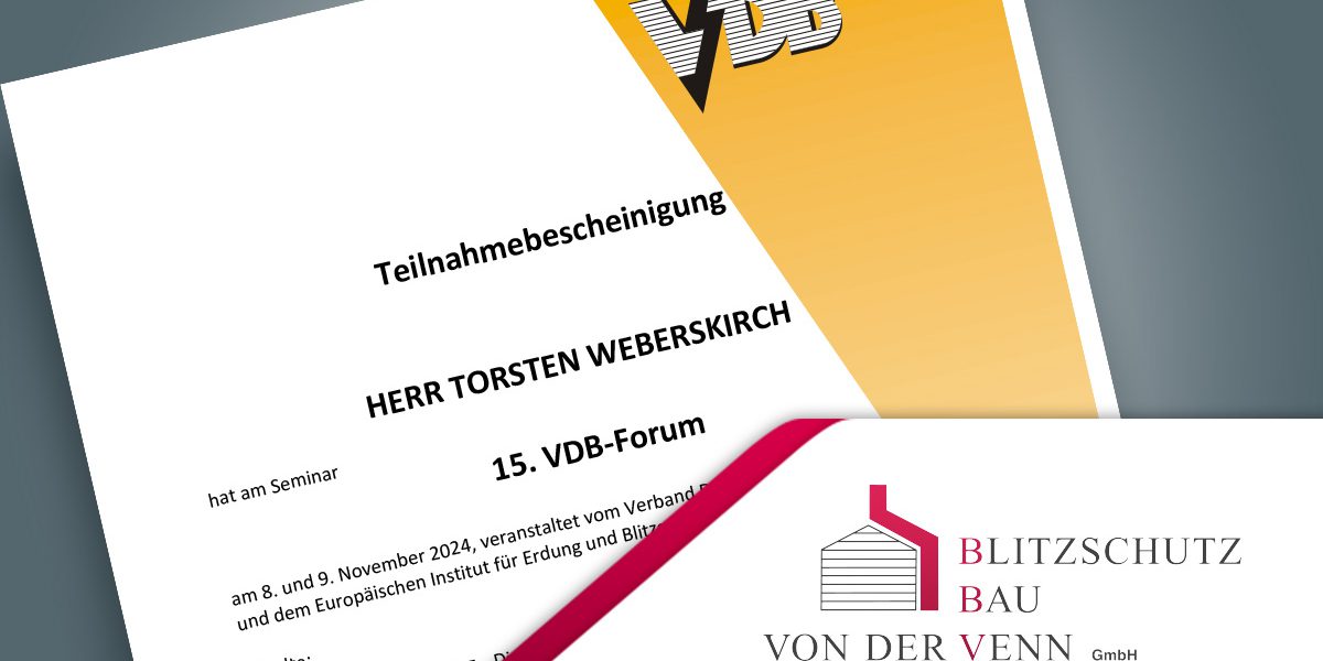 Torsten Weberskirch absolviert das 15. VDB-Forum